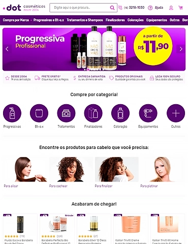 Loja Cosméticos