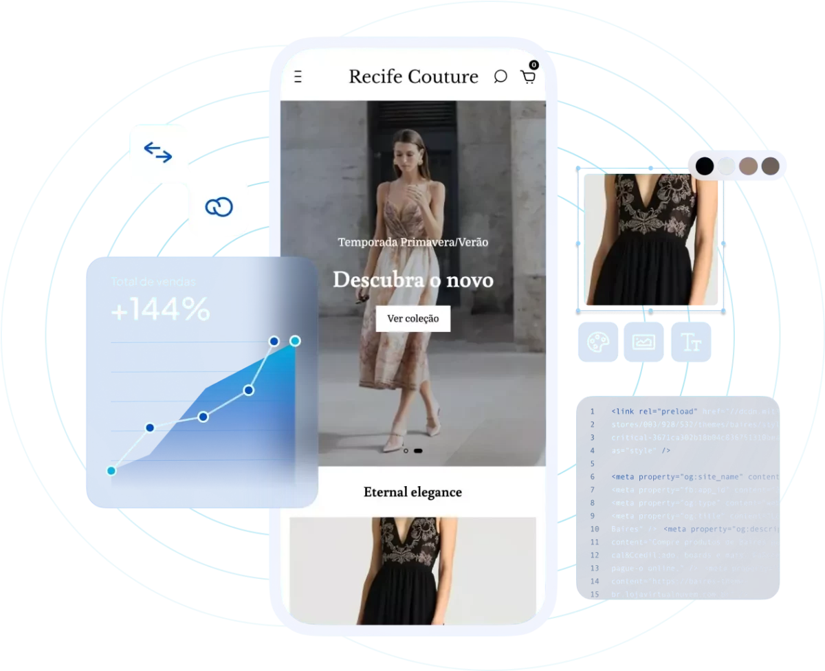 Criação de e-commerce B2C sob medida | CometaSites 1 hero empreendedores ecommerce 1200x976 1